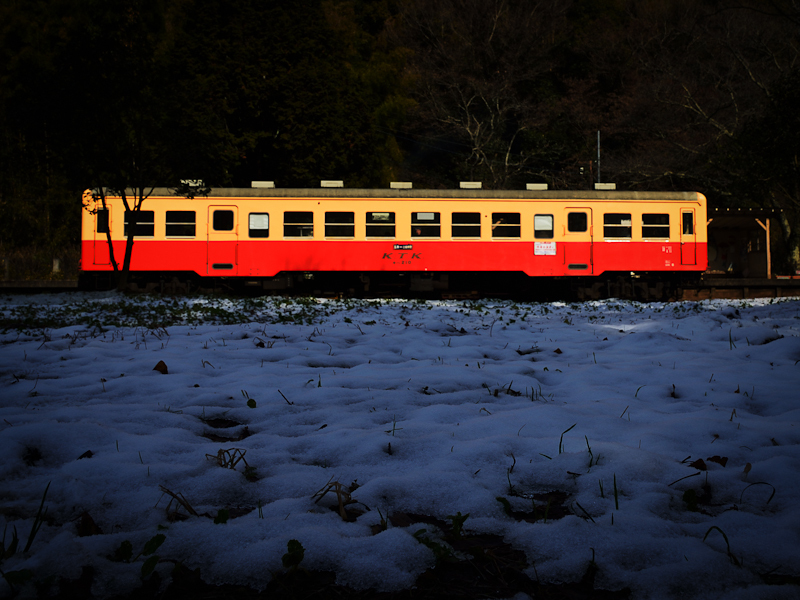 雪と小湊鉄道