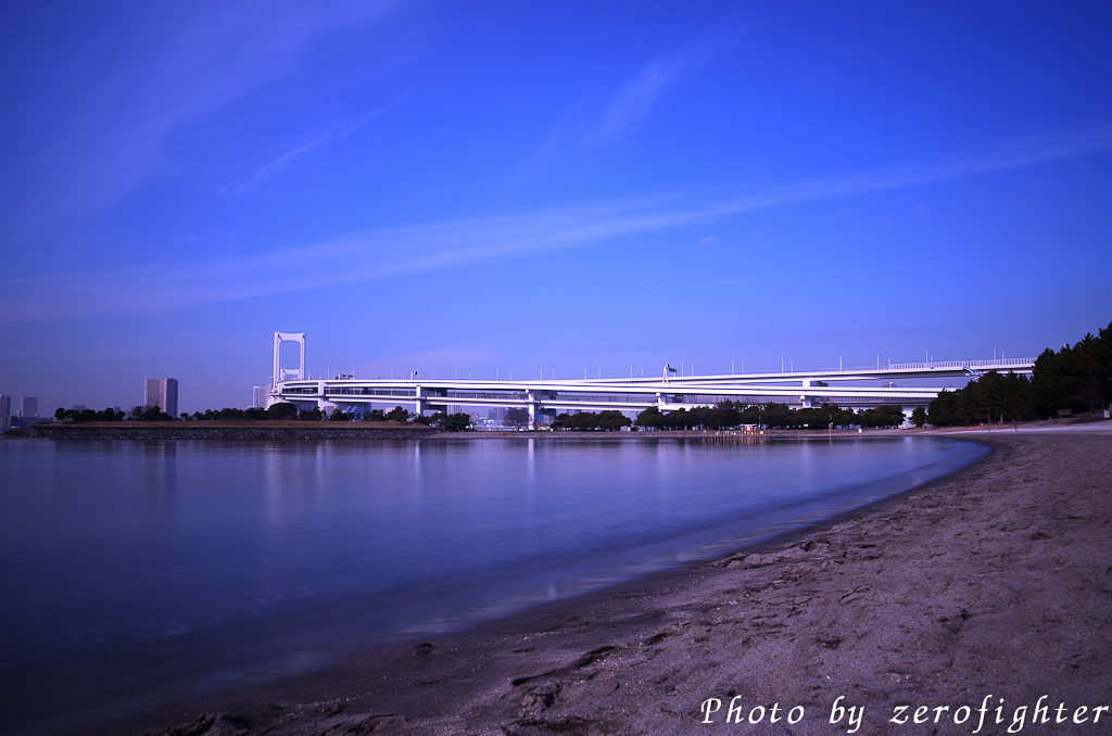 冬のお台場