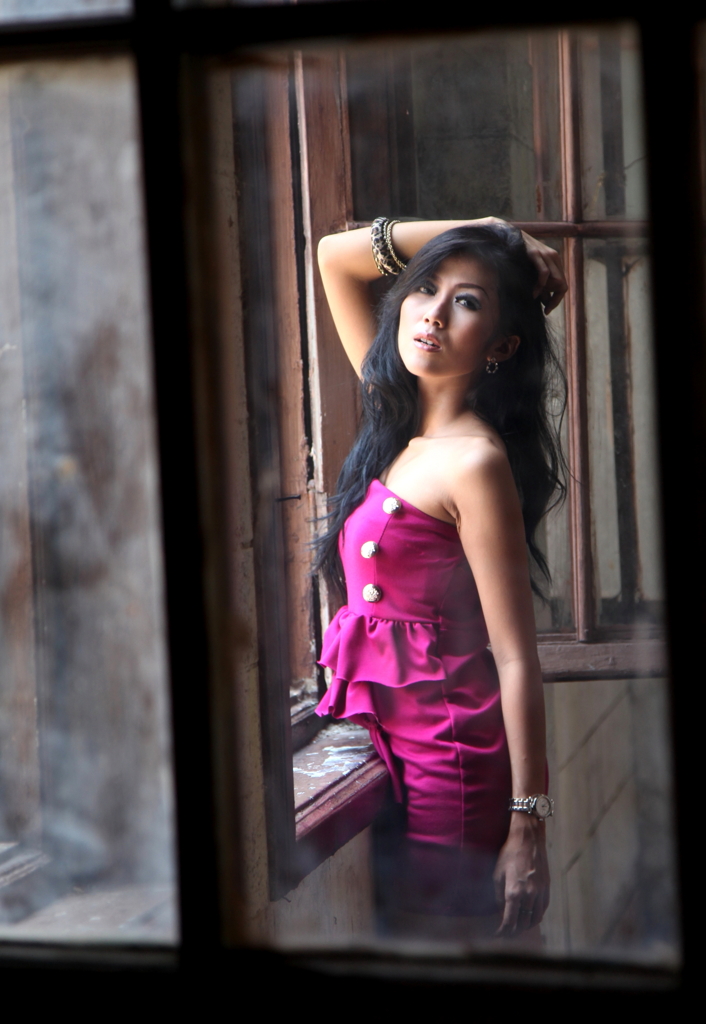 Crystal.　ガラス越し