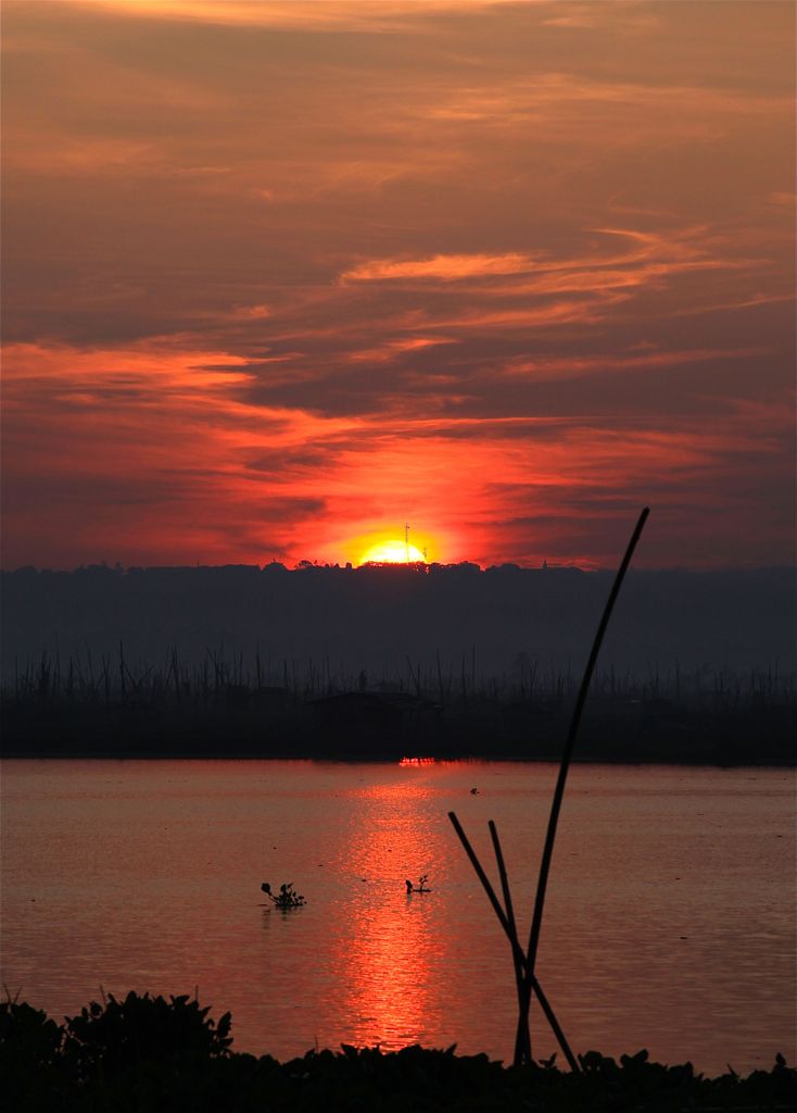 Rising sun in Bukit Cinta, Rawa Pening