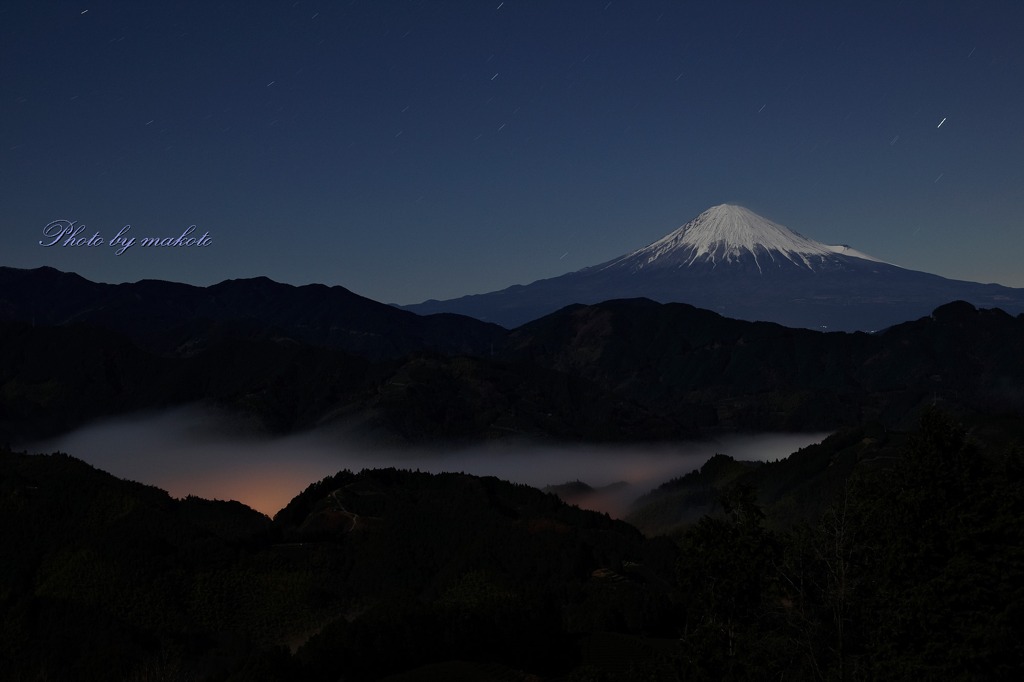 雲海の夜