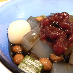 白玉あんみつ