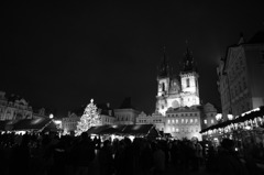 プラハ - 旧市街広場 クリスマスマーケット