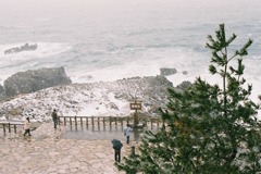 東尋坊Ｈ23.01.30荒天