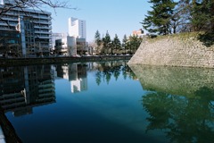 福井県庁　お堀01