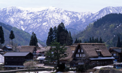 富山県　相倉合掌造り集落Ｈ24.4.29　01