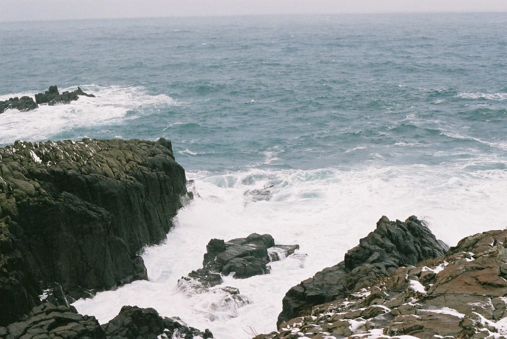 東尋坊Ｈ23.01.30荒天02