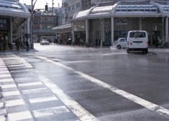 福井市大手２丁目　交差点