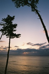 三国の夕日（Ｈ23.02.11）