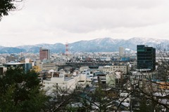 足羽山から北東を望む