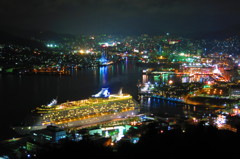 ボイジャー号と長崎夜景