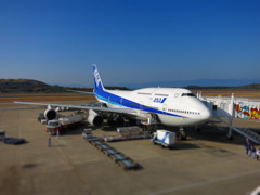 B747 ラストフライト　長崎空港