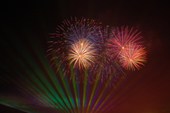 2014新年祝い花火　ハウステンボス
