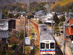 橋の上から