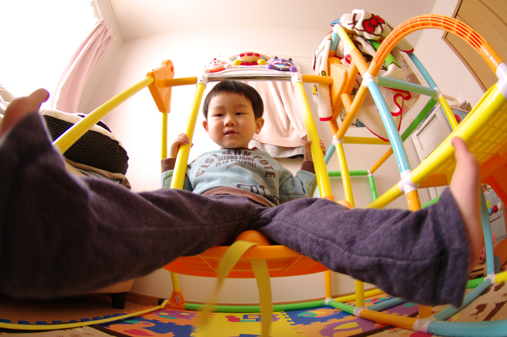 ぶらーーんこ。