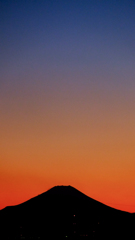 夕暮れグラデーション