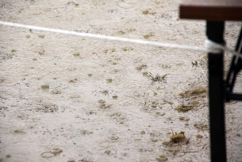 雨の運動会２