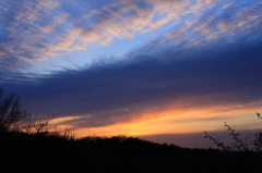 夕暮れ