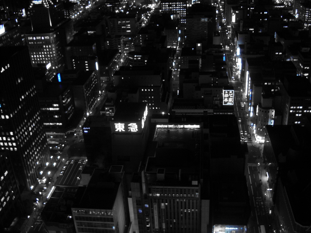 札幌の夜景