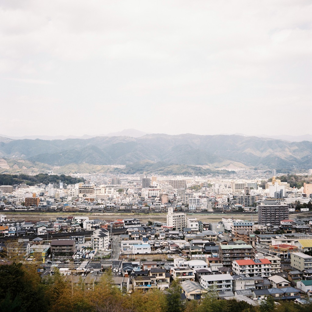 高知市街にて