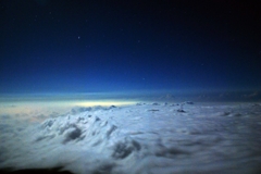 宙と雲海　～富士山から～①