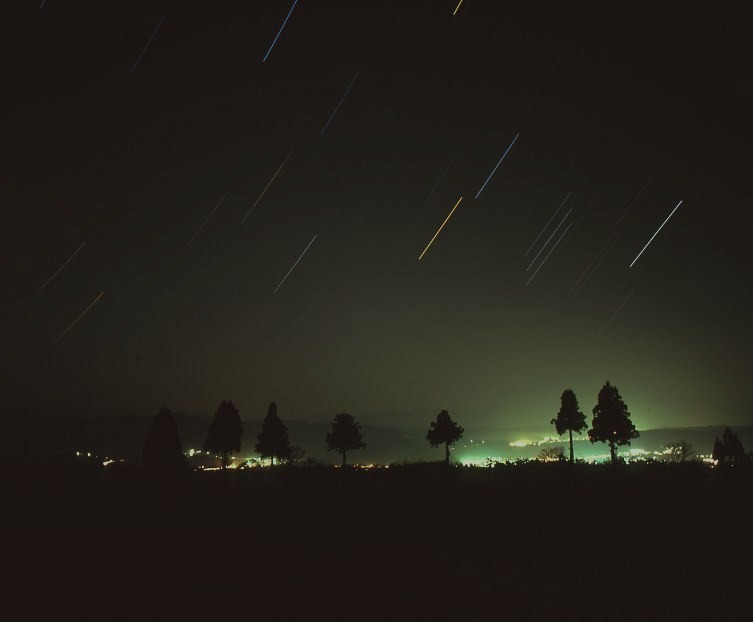 虹色の星