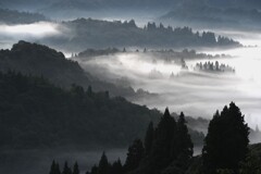 朝日を感じて