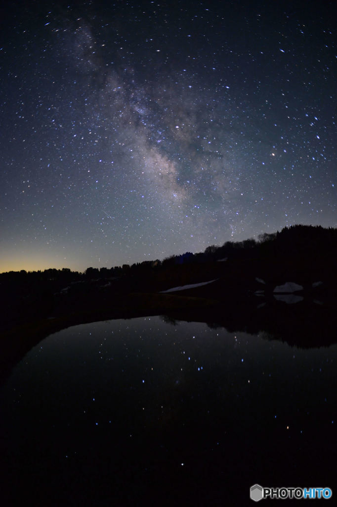 星峠で銀河に出合う