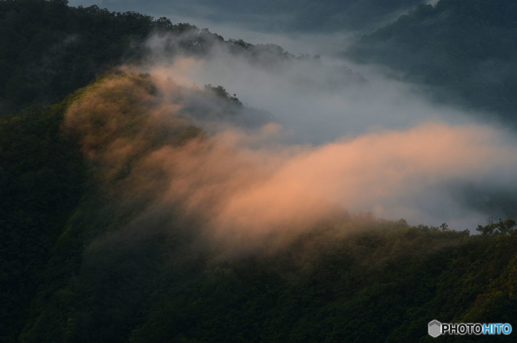 夏山雲海