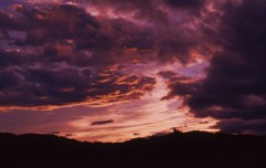 夕暮れ迫る