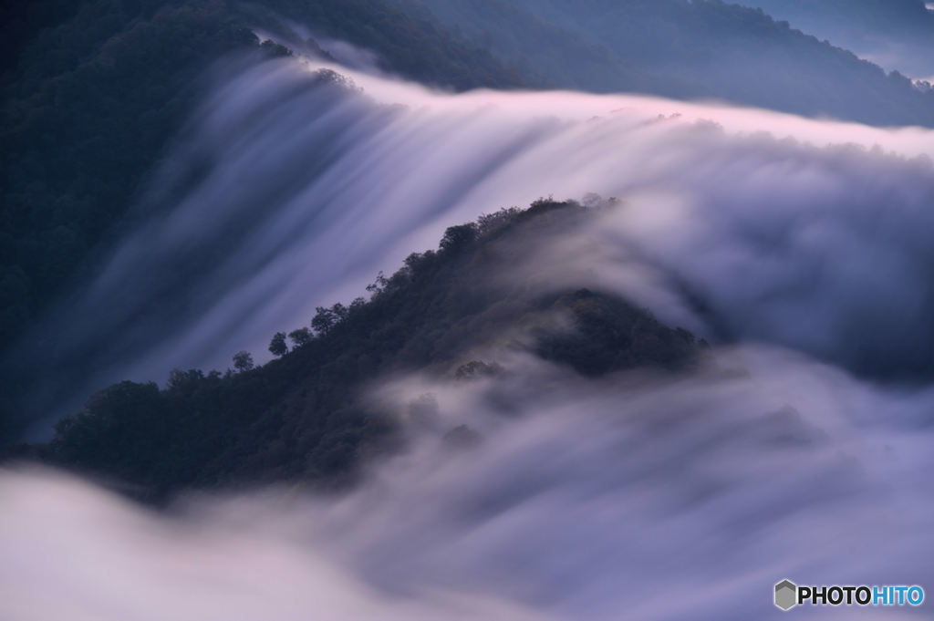 枝折峠の滝雲 By 越後屋心像 Id 写真共有サイト Photohito