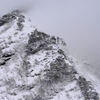 雪の山風景