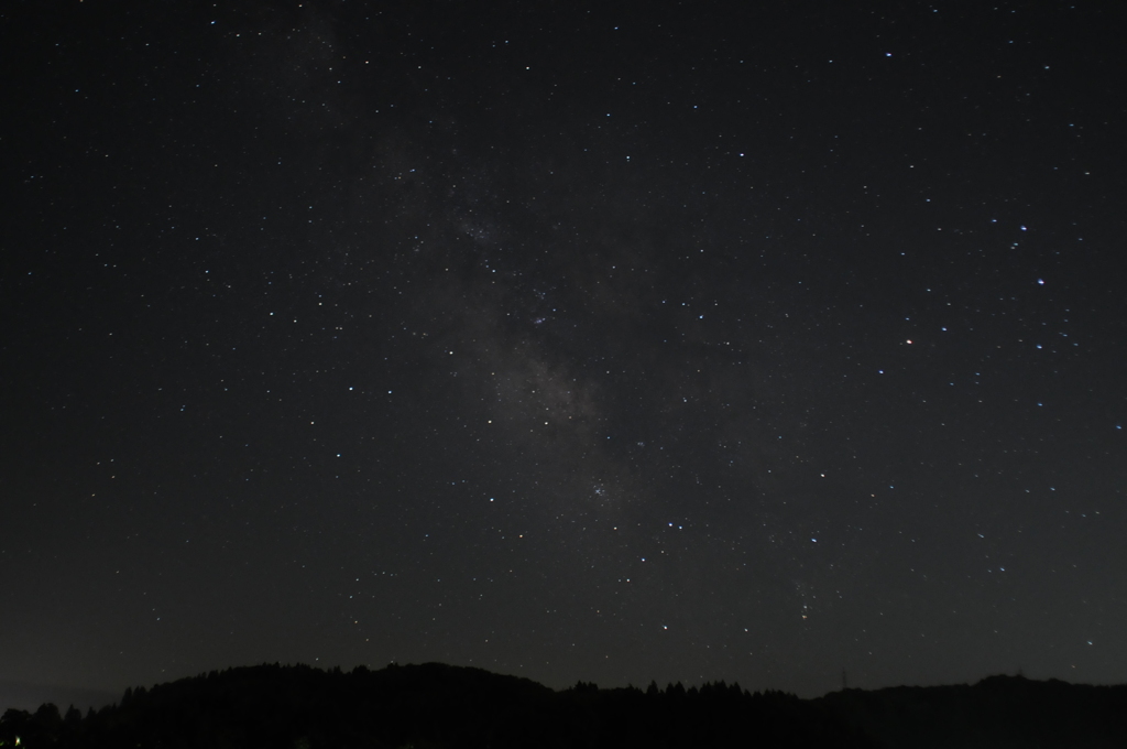 一日遅れの天の川