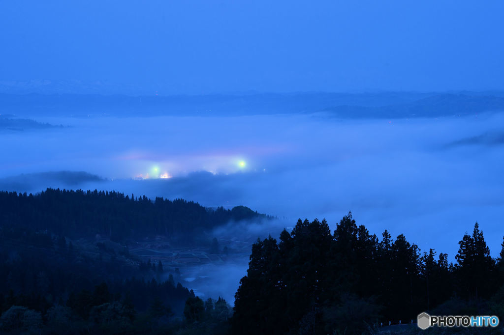 静寂の青