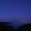 雲海と星空