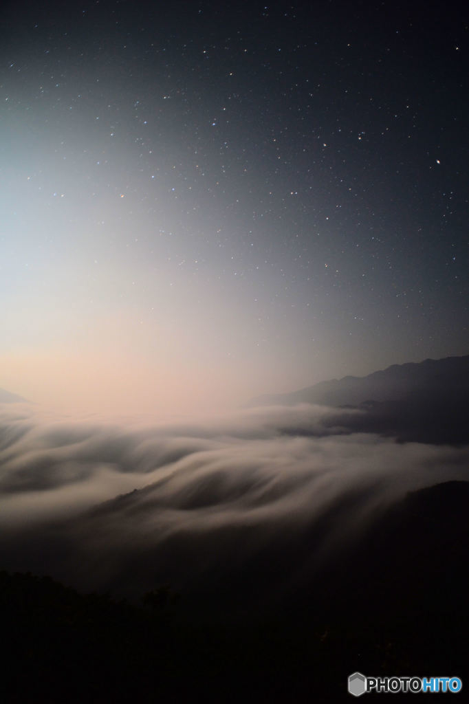 月明かり幻想風景