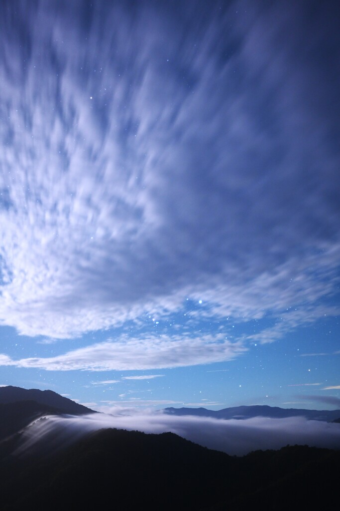 月明かりの風景