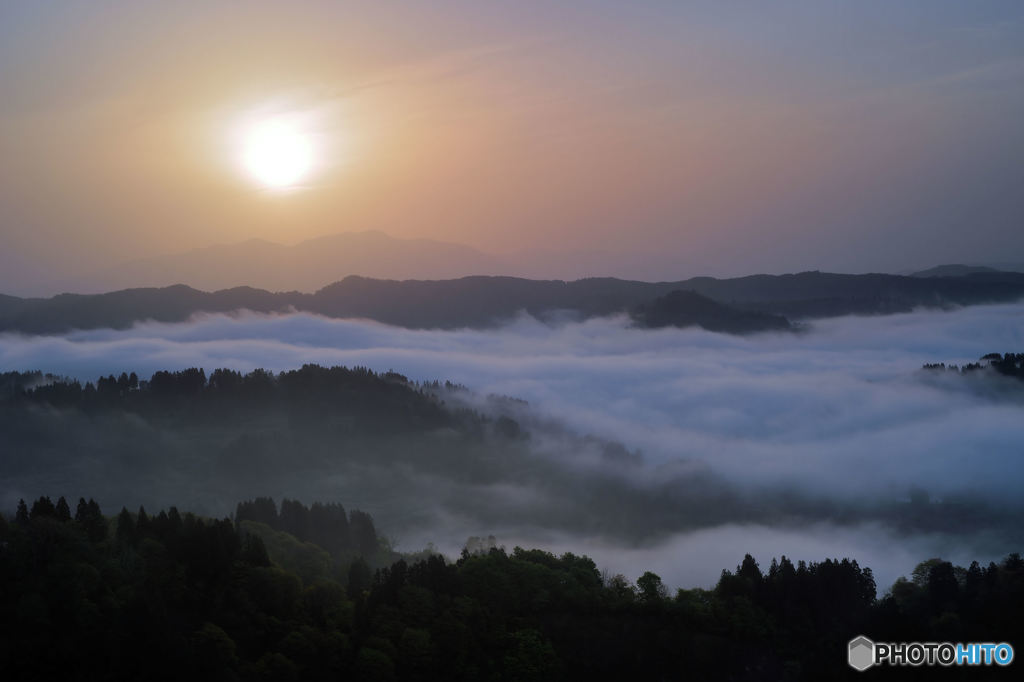 雲海の山古志