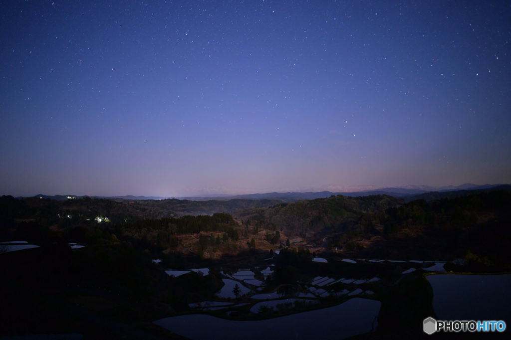 星峠の夜