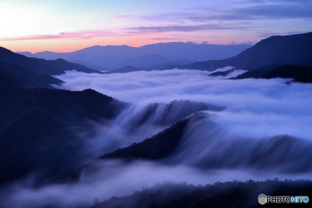 枝折峠の滝雲 By 越後屋心像 Id 写真共有サイト Photohito