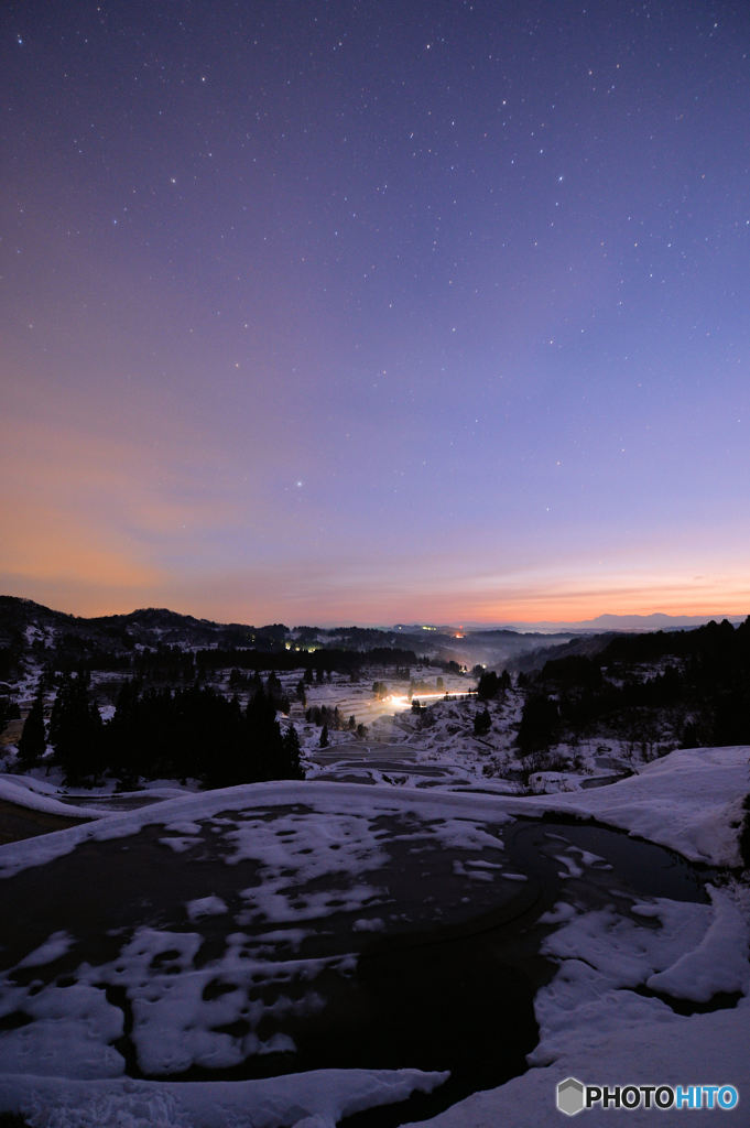 雪の星峠