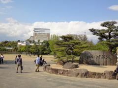 初めての姫路城は絵でした