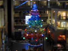 サッポロファクトリーのクリスマスツリー
