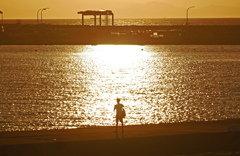 光る海　P1440333zz