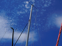 マストと夏空　P1650144zz