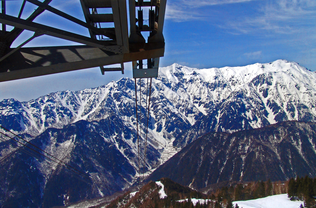 新穂高ロープウェイより春だより　DSC00208zz