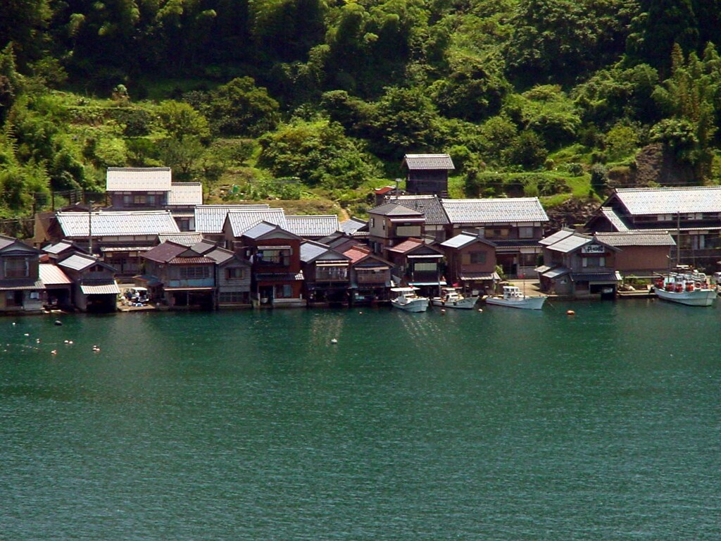 伊根の舟屋   dsc00015 sa