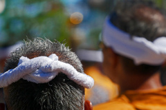 捻じり鉢巻キリリと締めて　P1240758zz