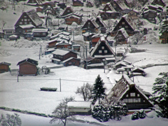 厳冬期の白川郷　DSC01798zz