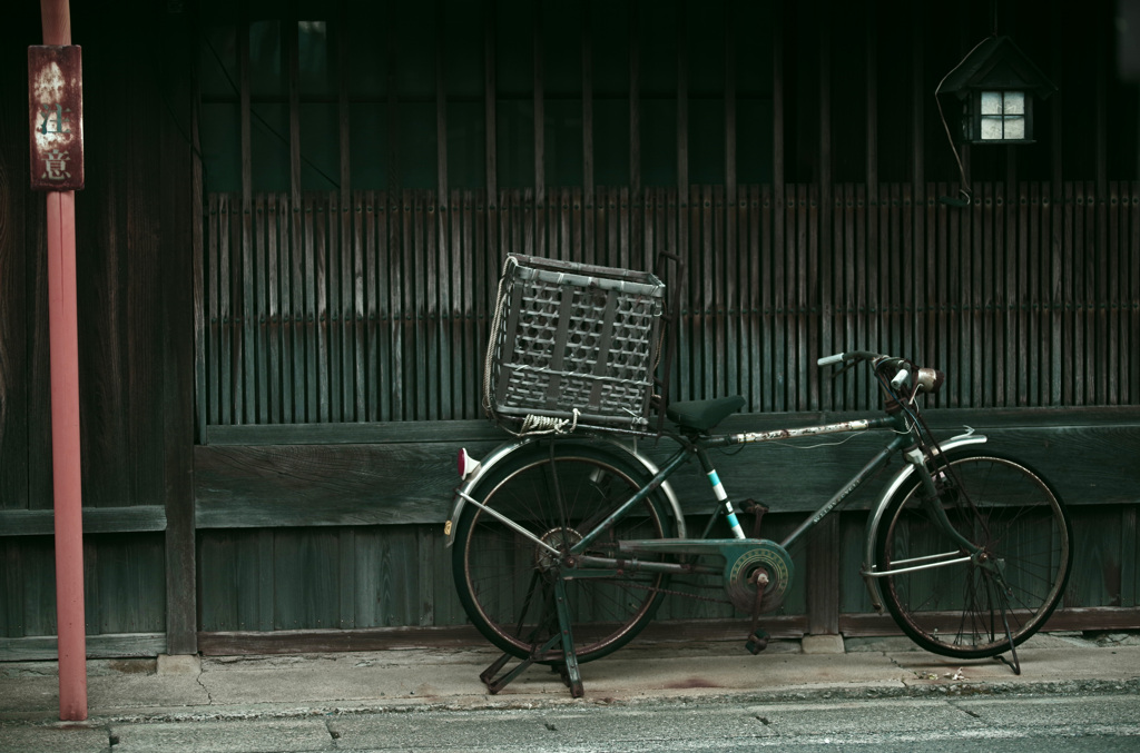 古びた自転車　IMGP1809zz